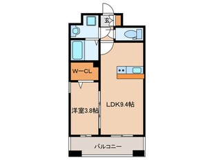 LIBTH薬院PREMIERの物件間取画像